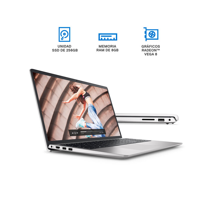 Dell Laptop Inspiron 15" 3515 AMD Ryzen™ 5 — Imagen 4 de 4