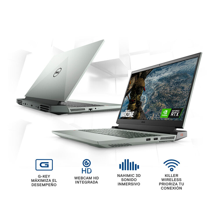 Dell Laptop Gaming NB G5 5515 15.6" AMD Ryzen™ 7 Nvidia GeForce RTX — Imagen 3 de 4