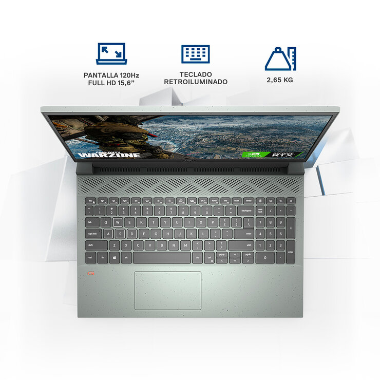 Dell Laptop Gaming G5 5515 15.6" AMD Ryzen™ 5  — Imagen 3 de 4