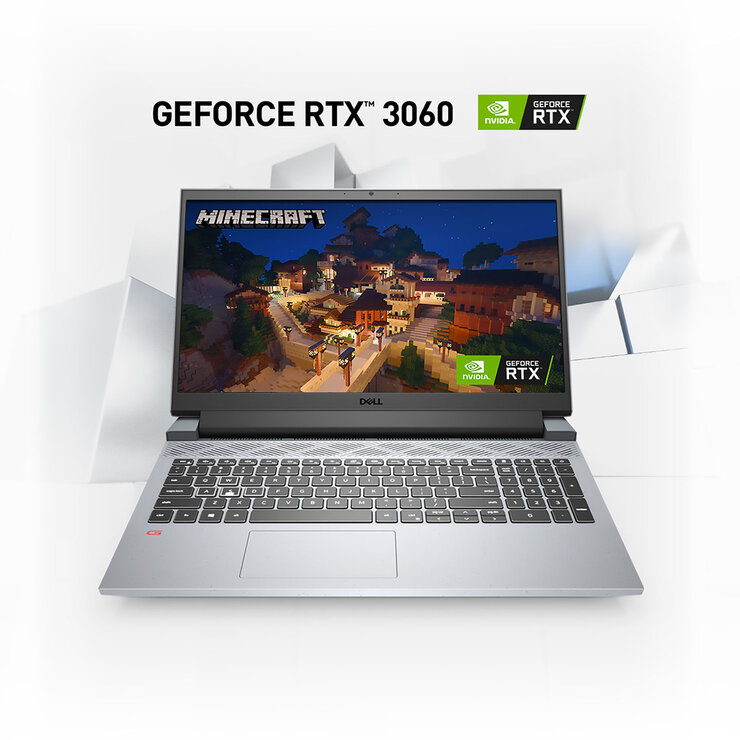 Laptop Dell Gaming NB G15" 5515 AMD Ryzen™7, 16 GB RAM, 512 GB SSD, FHD, WIN 11, GRIS — Imagen 3 de 4