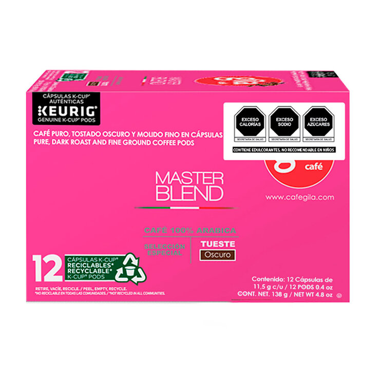 Keurig , Café Gila Master Blend , 72 cápsulas K-Cup