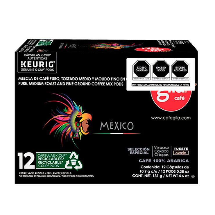 Keurig, Gila Café México, 72 cápsulas K-Cup