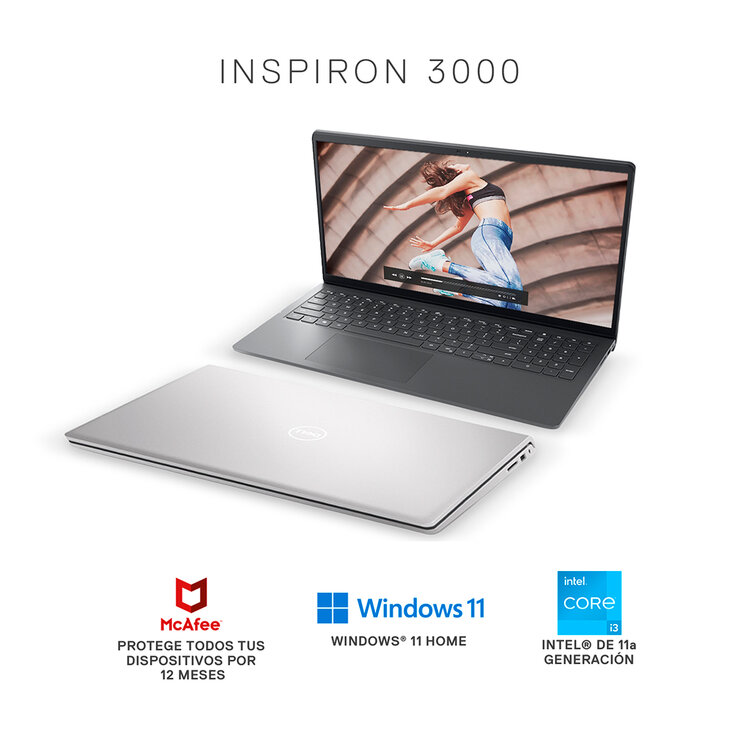 Dell Laptop Inspiron 15.6" 3511  Intel® Core™ i3-1115G4  — Imagen 2 de 4