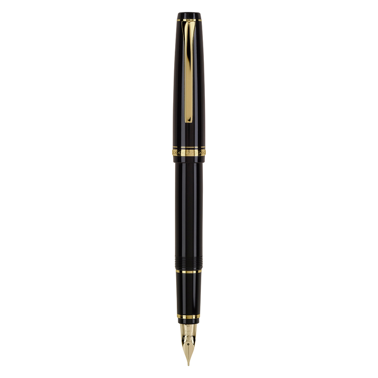 Pilot Falcon pluma fuente punto fino plumilla semiflexible de oro — Imagen 2 de 4