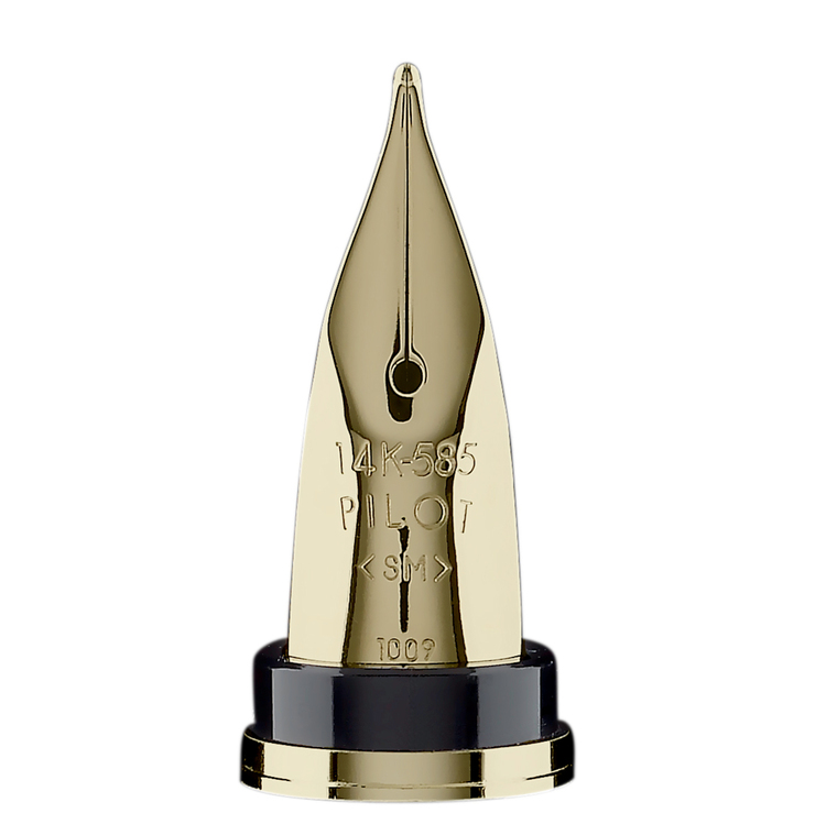 Pilot Falcon pluma fuente punto fino plumilla semiflexible de oro — Imagen 4 de 4