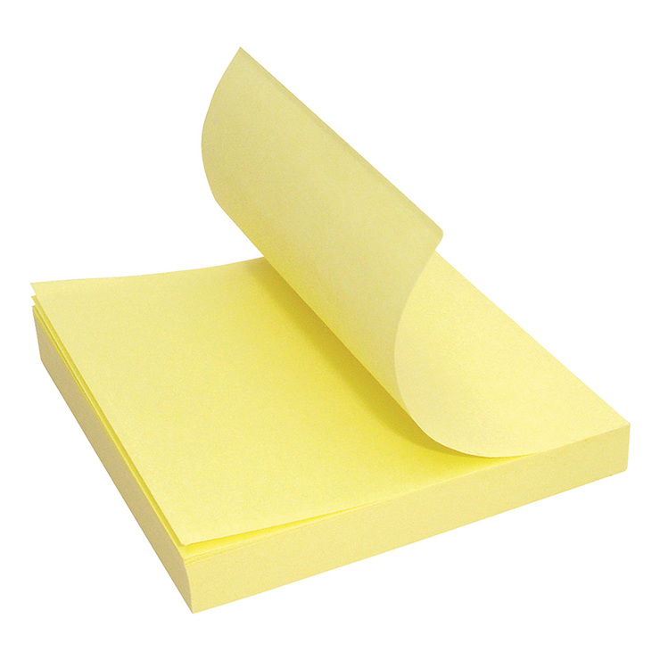 Oxford notas adhesivas 7.6 x 7.6cm amarilllas — Imagen 3 de 3