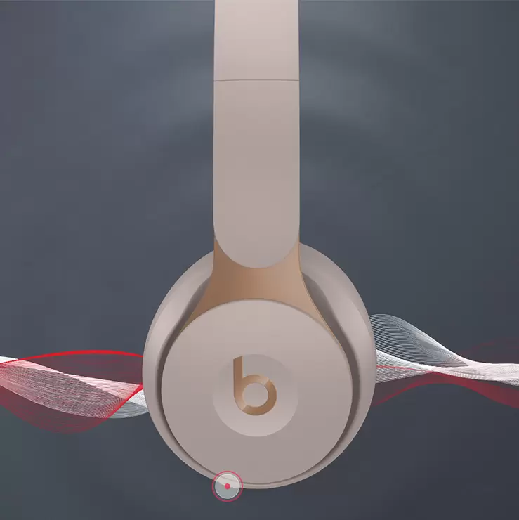 Beats Solo Pro con cancelación de ruido Gris — Imagen 4 de 4