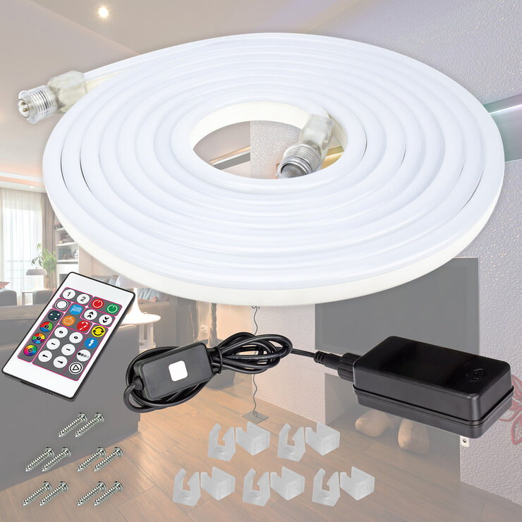 American Lighting, Tira LED Flexible de Luz Neón Multicolor — Imagen 2 de 4