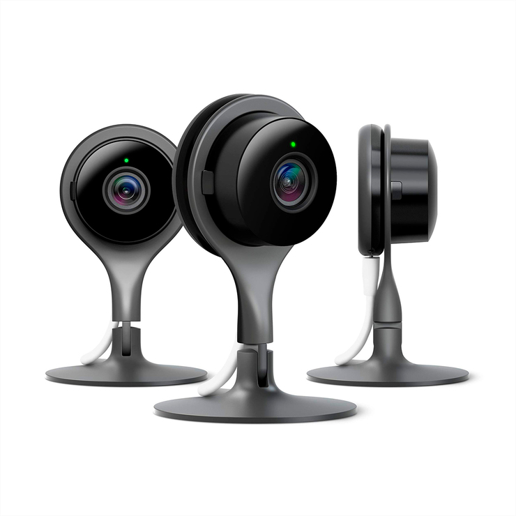Paquete de Tres Cámaras Google Nest para el Interior  — Imagen 1 de 4