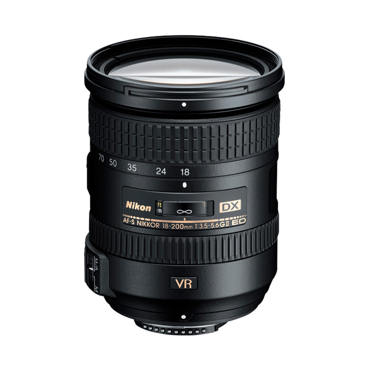 Lente Nikkor AF-S DX 18-200MM