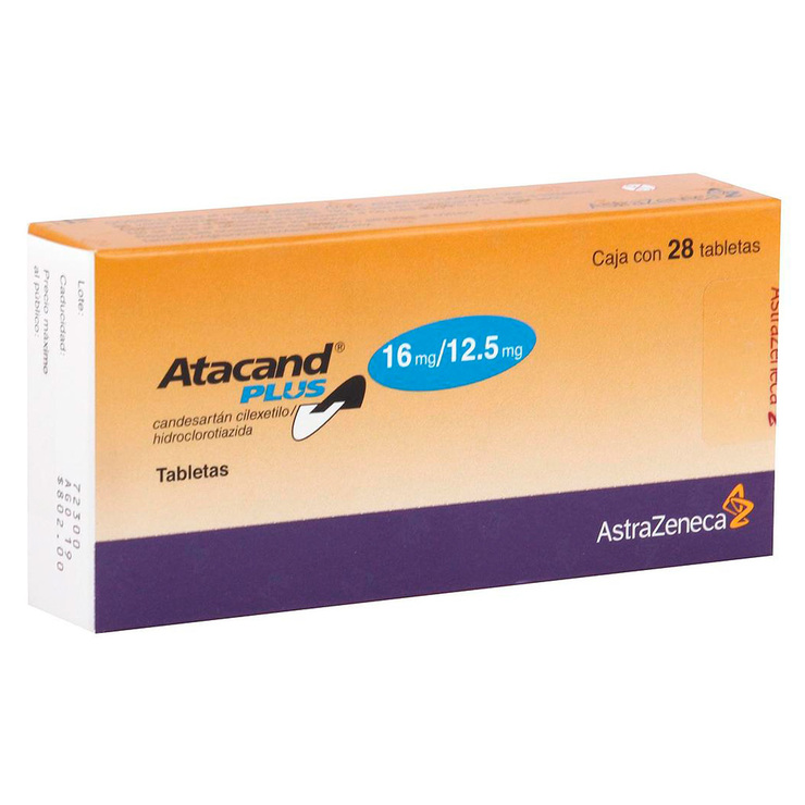 Atacand Plus 16mg./12.5mg. 28 Tabletas