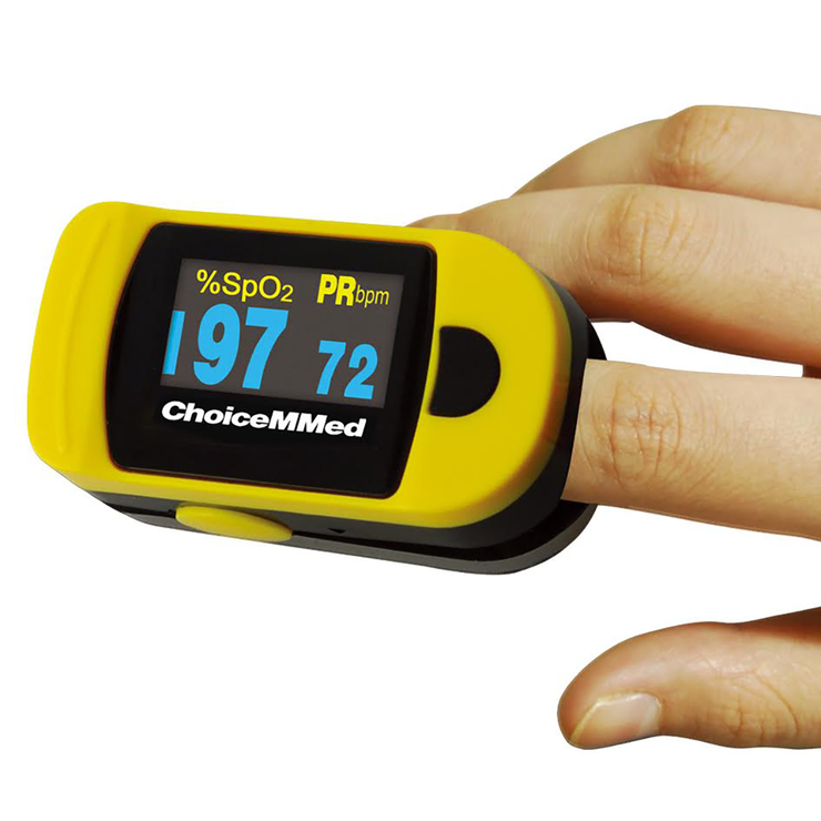 Oximetro de Dedo MD300C2 Amarillo — Imagen 2 de 2