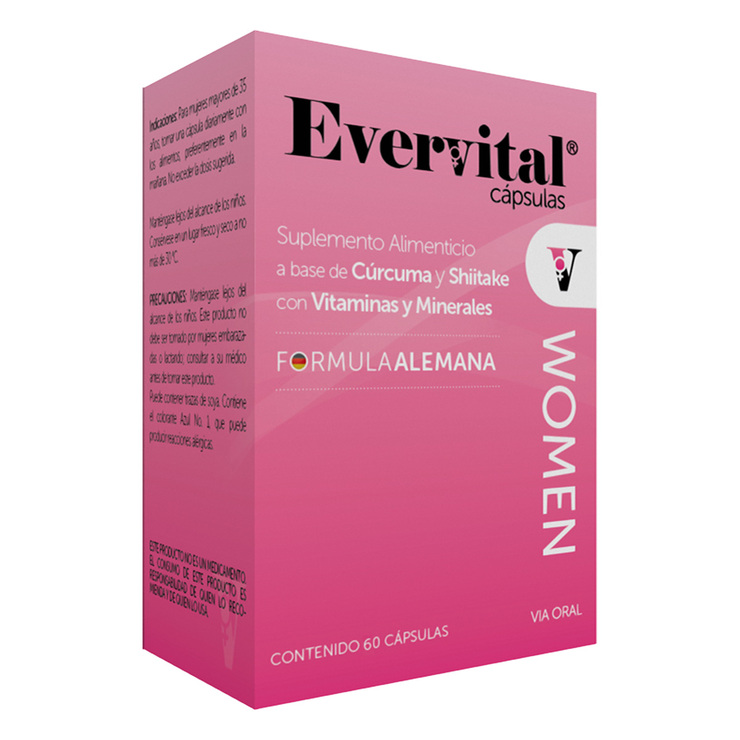 Evervital Women 60 Cápsulas — Imagen 1 de 2