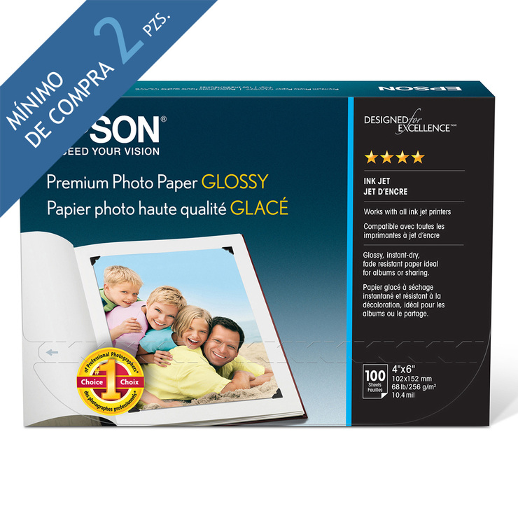 Epson Papel Fotográfico Premium Glossy — Imagen 1 de 2