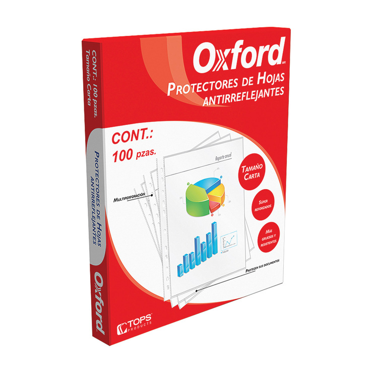 Oxford Protectores de Hojas Tamaño Carta — Imagen 3 de 3