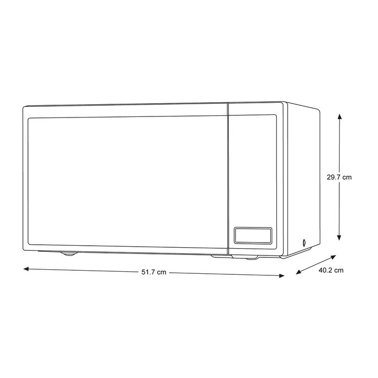Samsung, horno de microondas 1.1' con grill — Imagen 2 de 4
