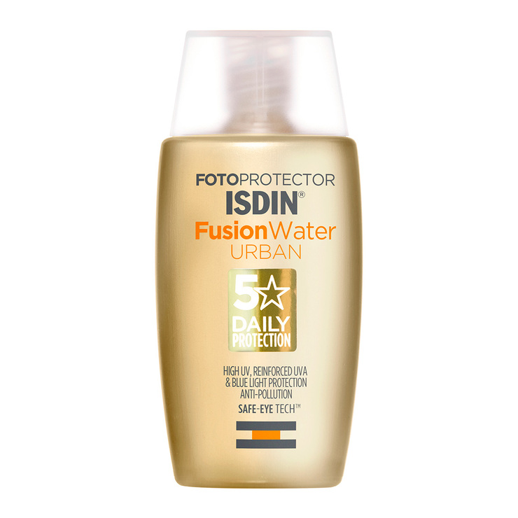 Isdin Fotoprotector Fusion Water Urban FPS 50+ 30ml — Imagen 2 de 3