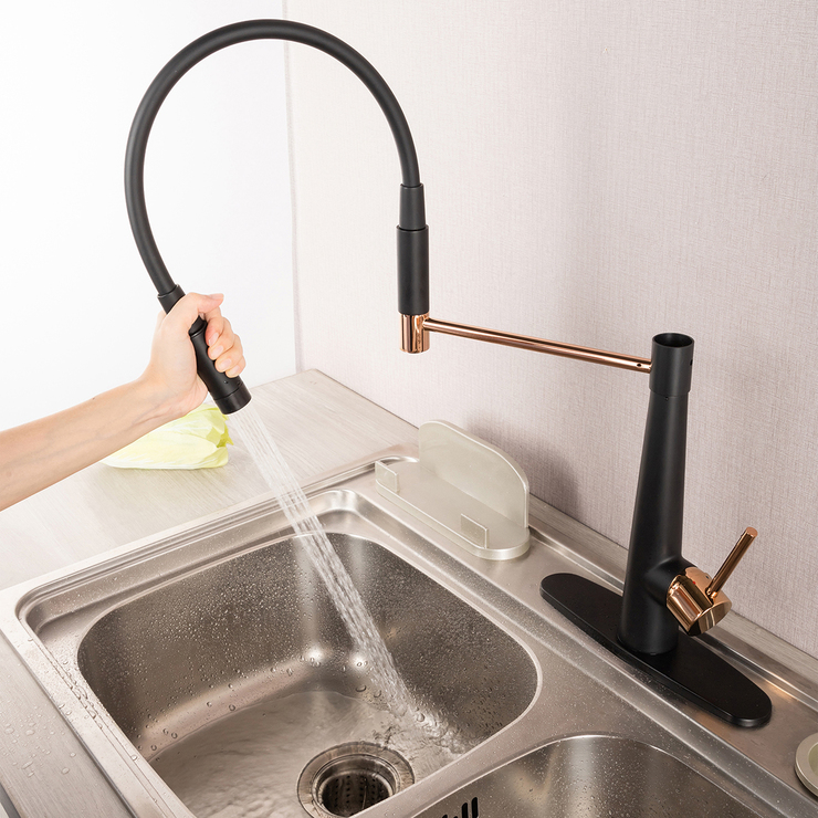 Moorefield, Grifo Monomano de Cocina Force - Negro Mate — Imagen 4 de 4