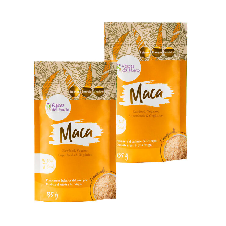 Maca Orgánica Raíces del Huerto 2 pzas de 135 g — Imagen 1 de 2