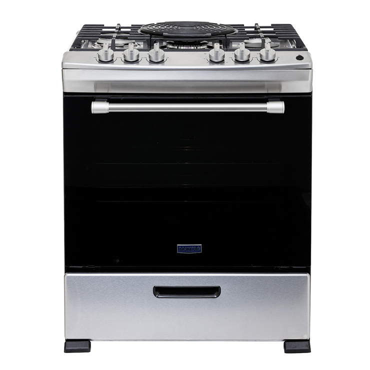 Estufa de piso de 30" 5 quemadores de gas Maytag