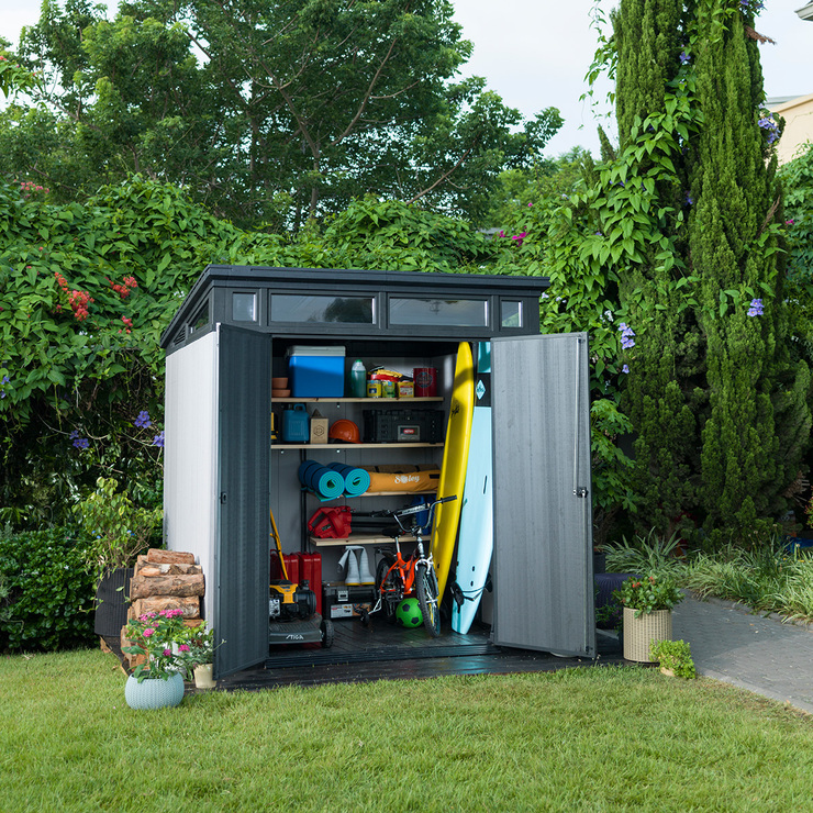 Keter Artisan cobertizo de 2.13m x 2.13m — Imagen 2 de 4