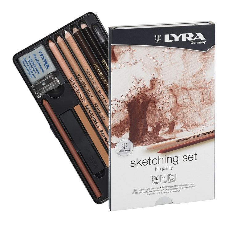 Lyra Rembrandt lápices para boceto y accesorios — Imagen 1 de 3