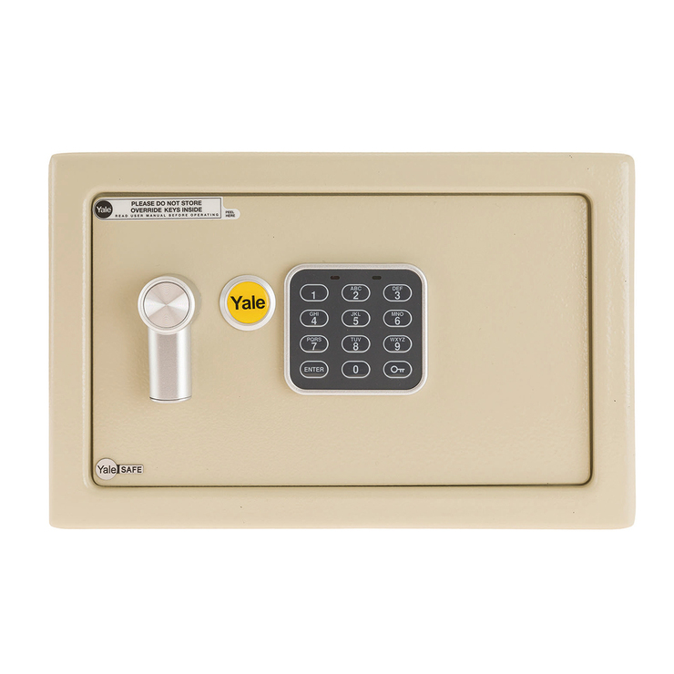 Yale, Caja Fuerte Digital de Acero Color Beige — Imagen 4 de 4