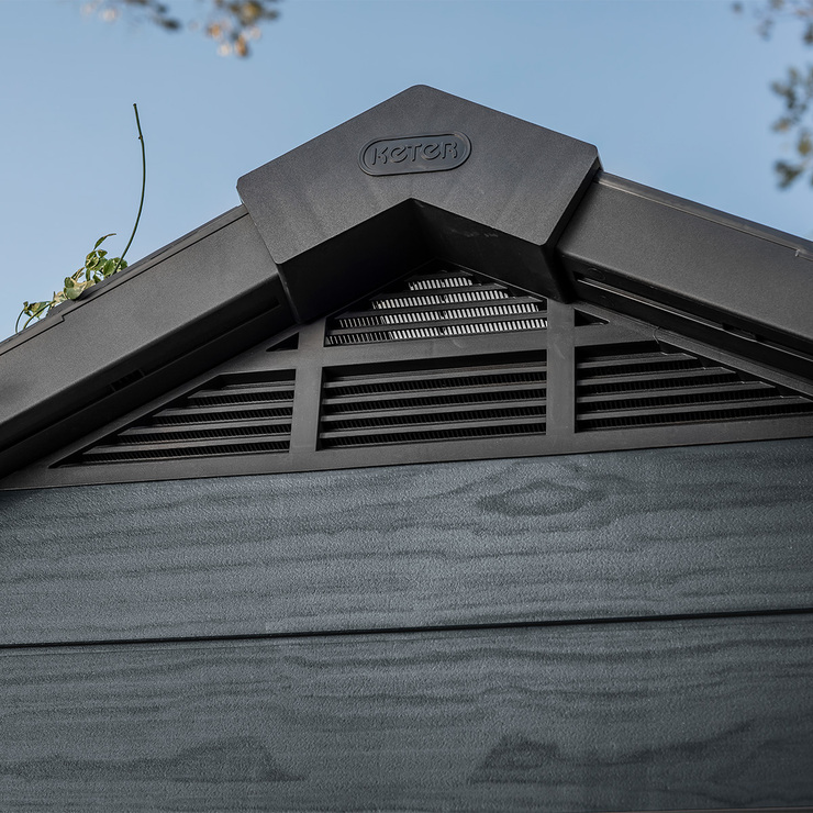 Keter Newton cobertizo de 2.3m x 2.7m — Imagen 3 de 4