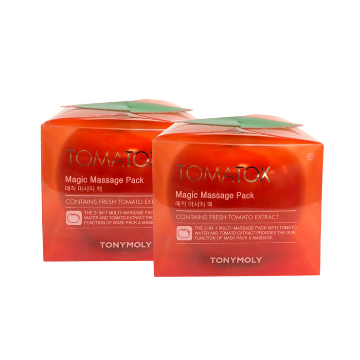 Mascarilla Iluminadora, Tony Moly Tomatox, 2 piezas — Imagen 3 de 4
