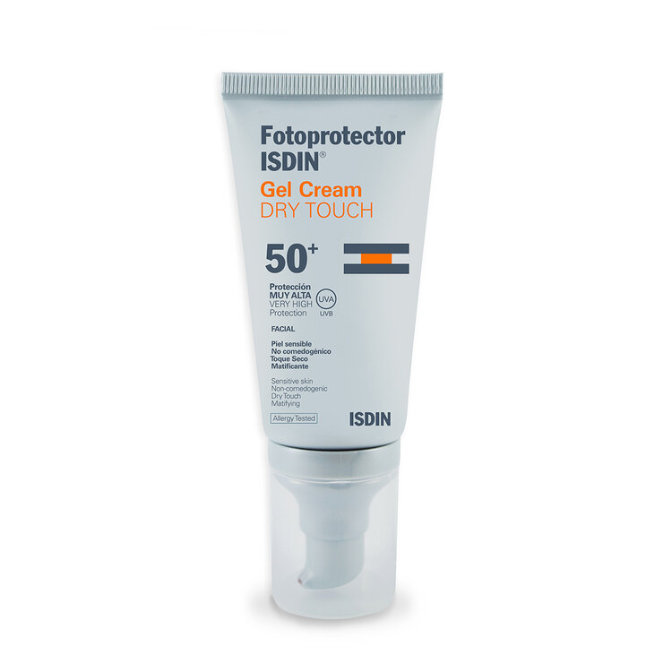 Isdin Fotoprotector Gel Crema Dry Touch FPS 50+, 50ml — Imagen 1 de 3