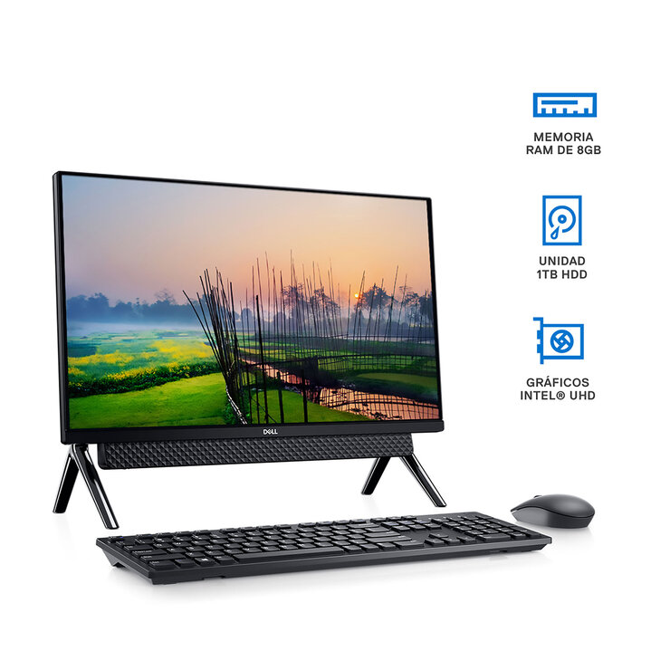 Dell AIO Inspiron 5400 11th Generation Intel® Core™ i3-1115G4 — Imagen 3 de 4