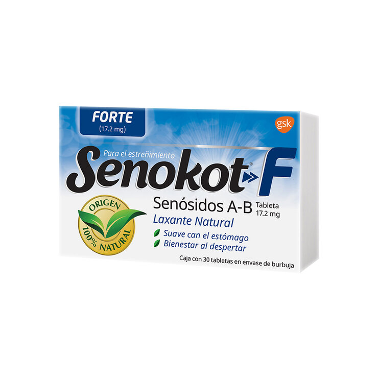 Senokot F 30 Tabletas — Imagen 1 de 3