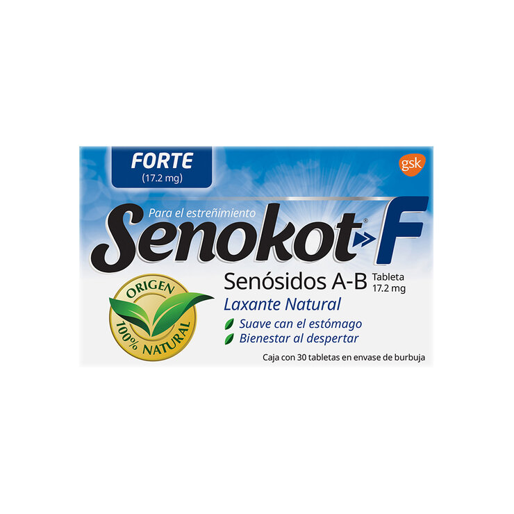 Senokot F 30 Tabletas — Imagen 2 de 3