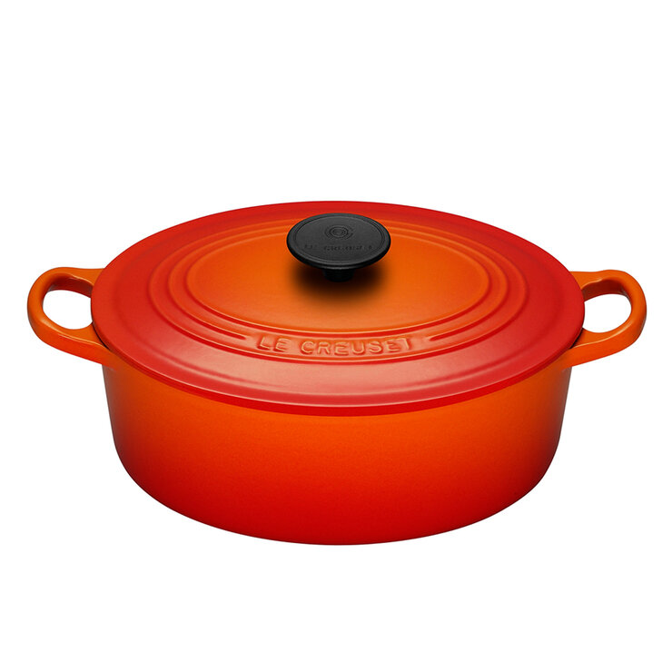 Le Creuset, Cacerola Ovalada Clásica 25 cm Naranja — Imagen 1 de 4
