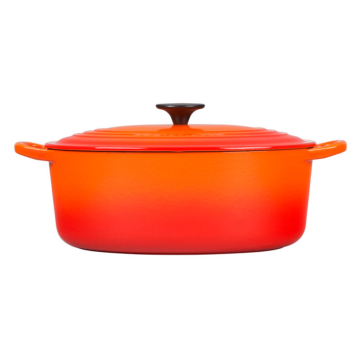 Le Creuset, Cacerola Ovalada Clásica 25 cm Naranja — Imagen 2 de 4