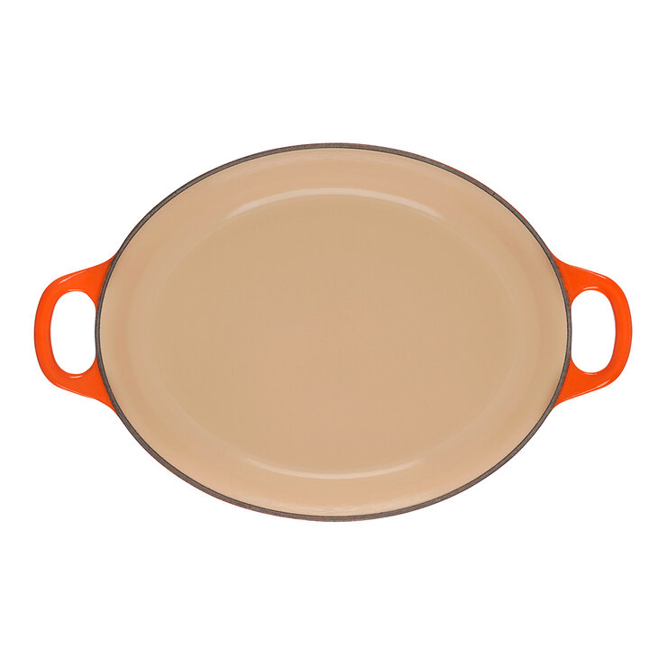 Le Creuset, Cacerola Ovalada Clásica 25 cm Naranja — Imagen 3 de 4