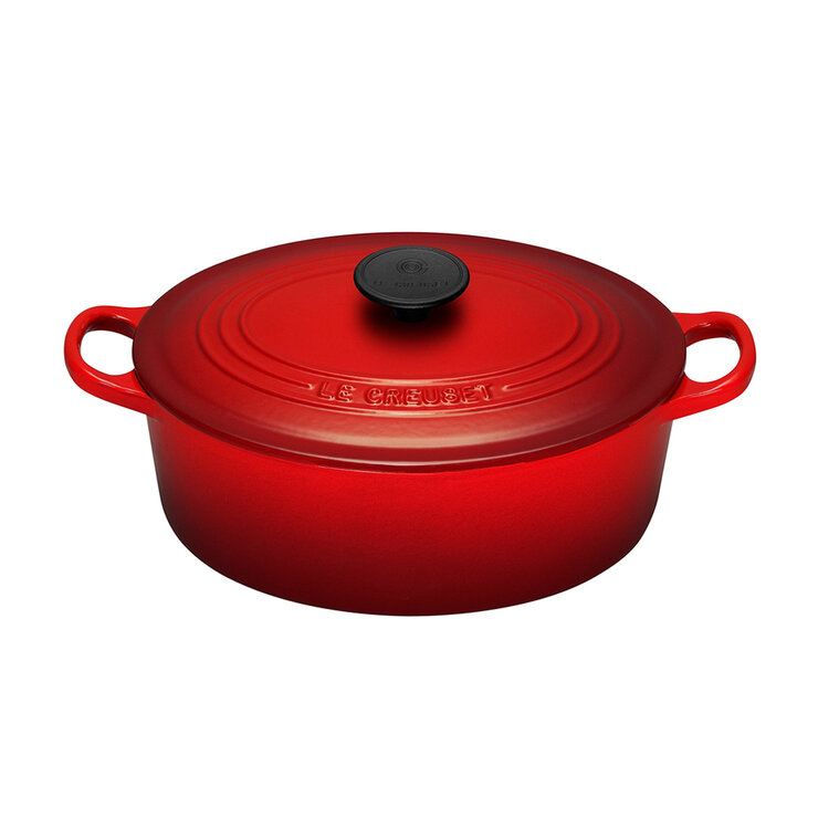 Le Creuset, Cacerola Ovalada Clásica 25 cm Rojo  — Imagen 1 de 4