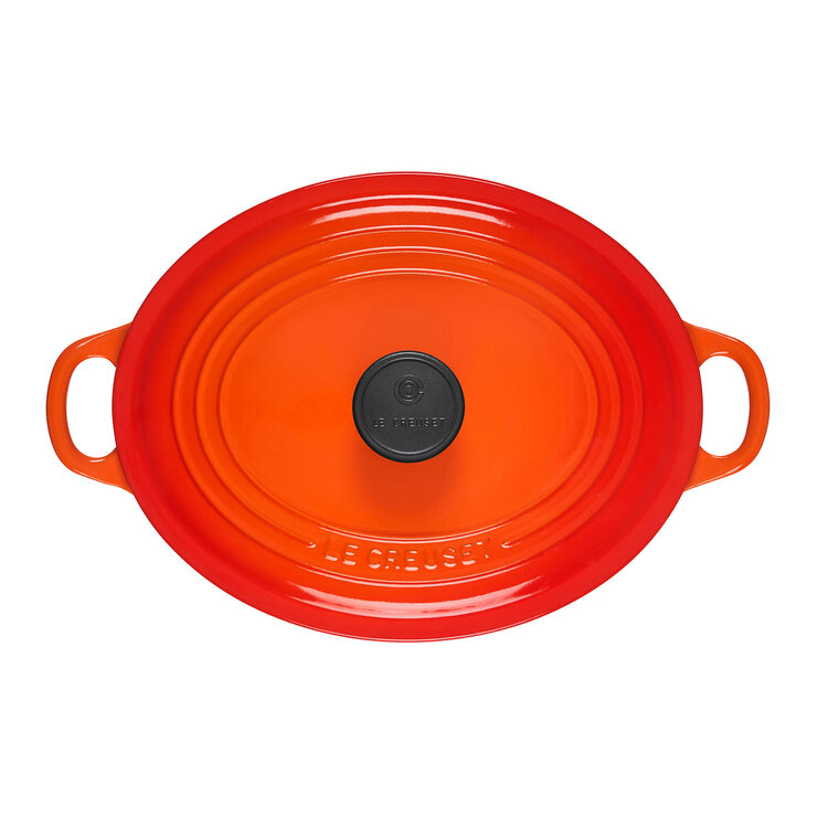 Le Creuset, Cacerola Ovalada Clásica 25 cm Naranja — Imagen 4 de 4