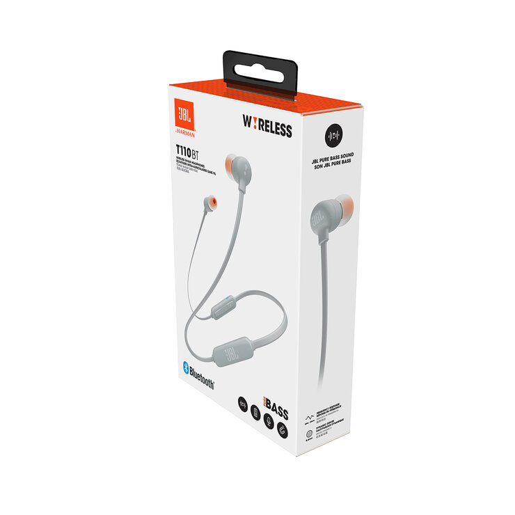JBL Audífonos Tune 110 Bluetooth Gris — Imagen 1 de 3