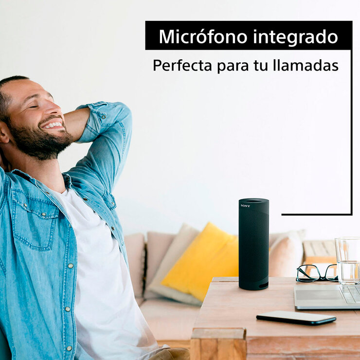 Sony SRS-XB23 Bocina portátil inalámbrica con EXTRA BASS™ Azul  — Imagen 4 de 4