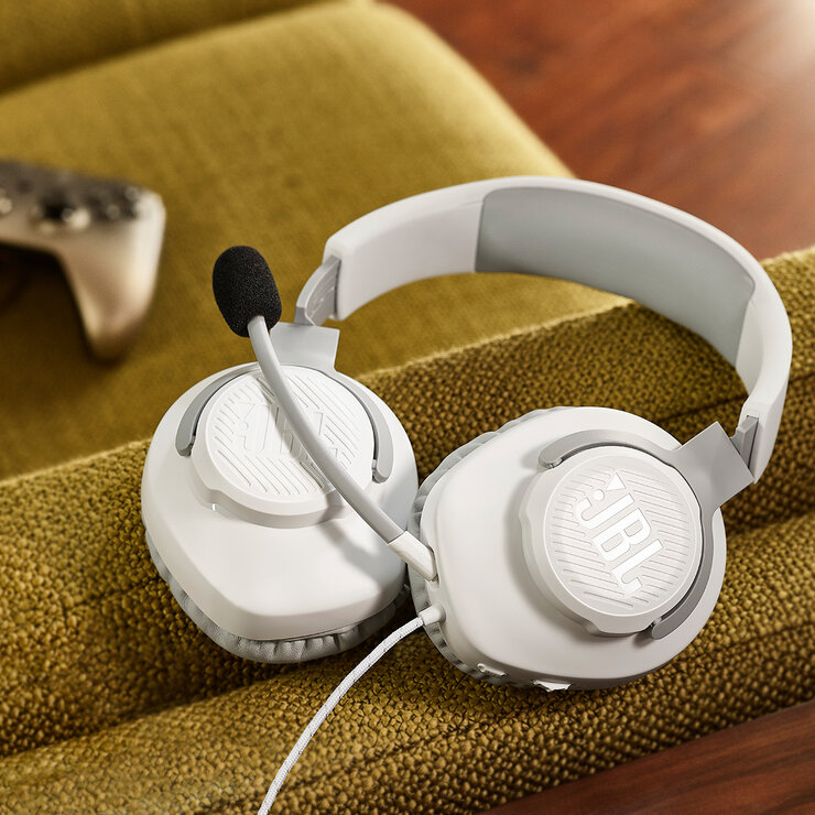JBL Audífonos Quantum 100 Blanco — Imagen 2 de 3