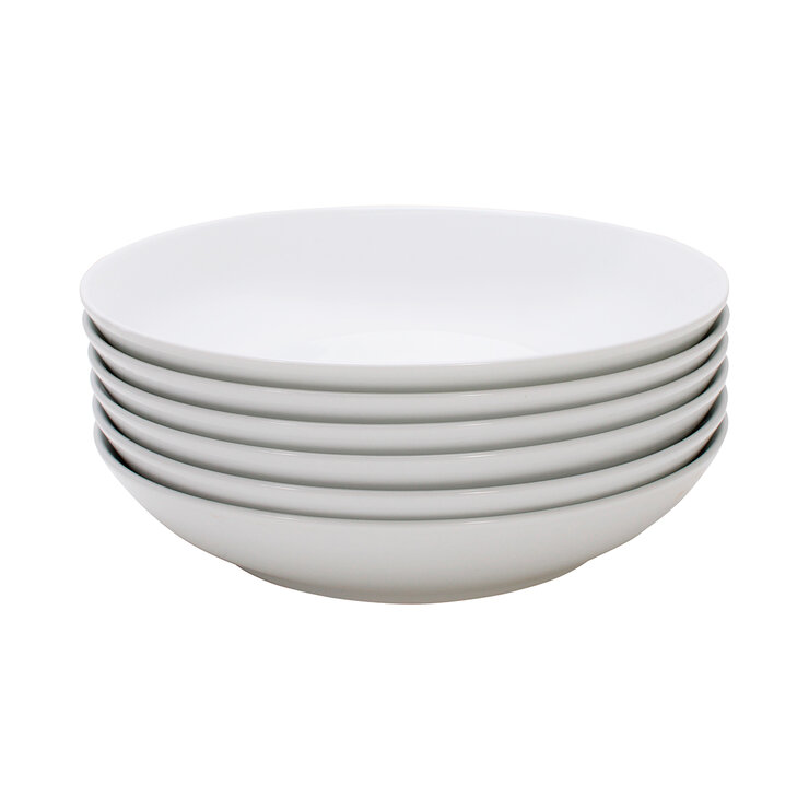 Crown Baccara Juego de 6 Platos Hondos de Porcelana — Imagen 3 de 4
