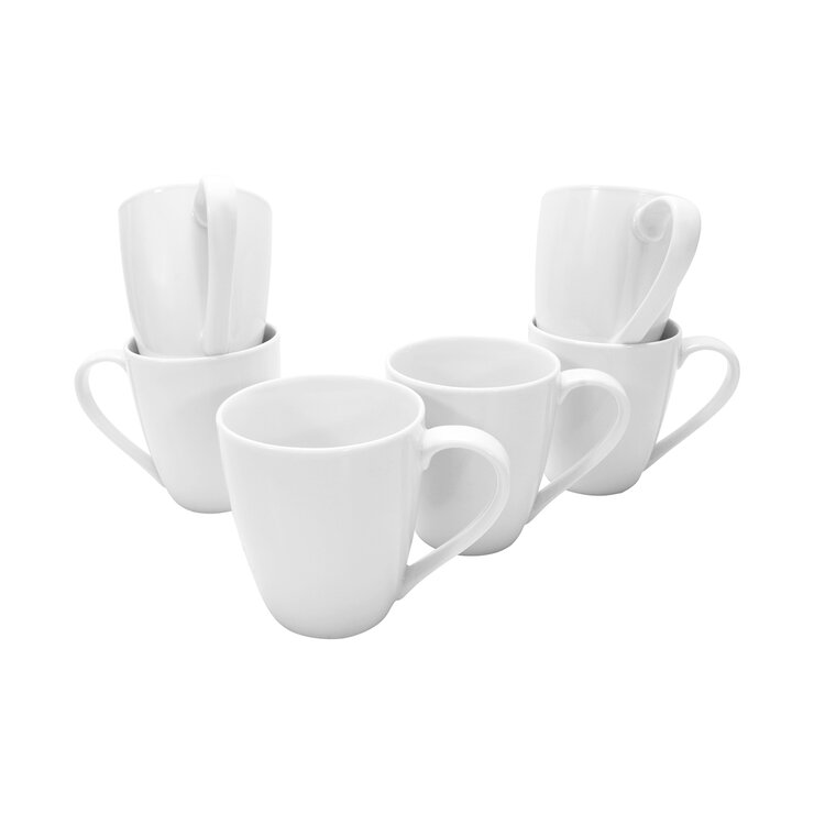 Crown Baccara Juego de 6 Tazas de Porcelana — Imagen 2 de 4