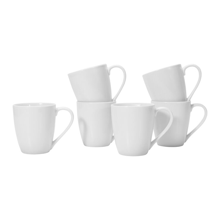 Crown Baccara Juego de 6 Tazas de Porcelana — Imagen 3 de 4