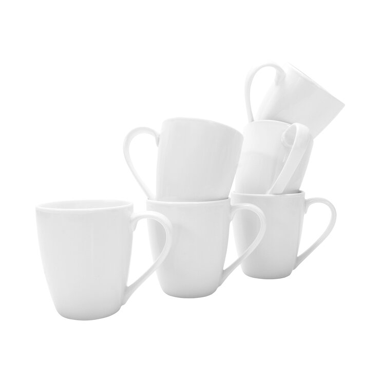 Crown Baccara Juego de 6 Tazas de Porcelana — Imagen 4 de 4