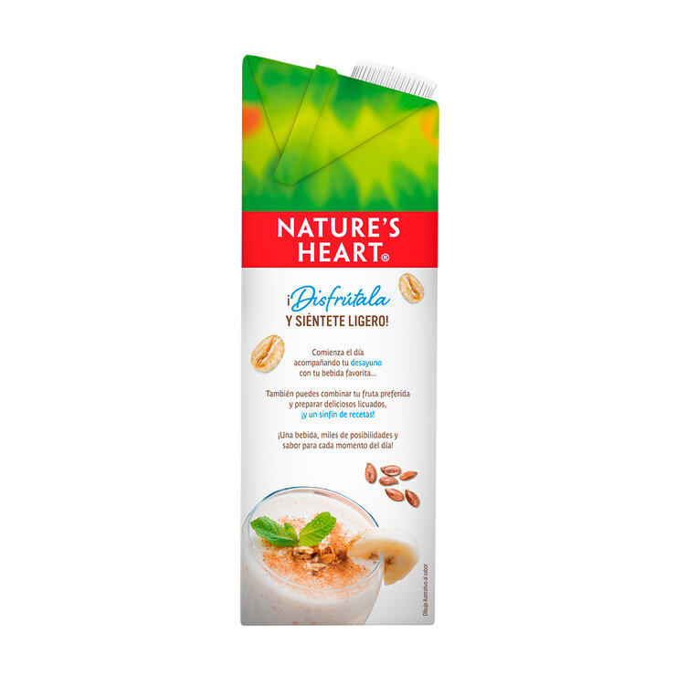 Nature's Heart Bebida de Avena y Linaza 6 de 946 ml — Imagen 2 de 2