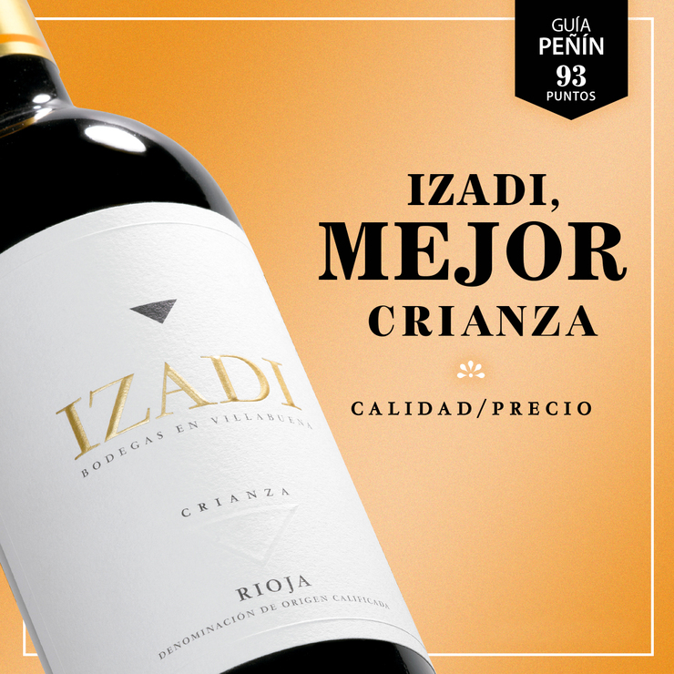 Vino Tinto Izadi Crianza  750ml — Imagen 2 de 2
