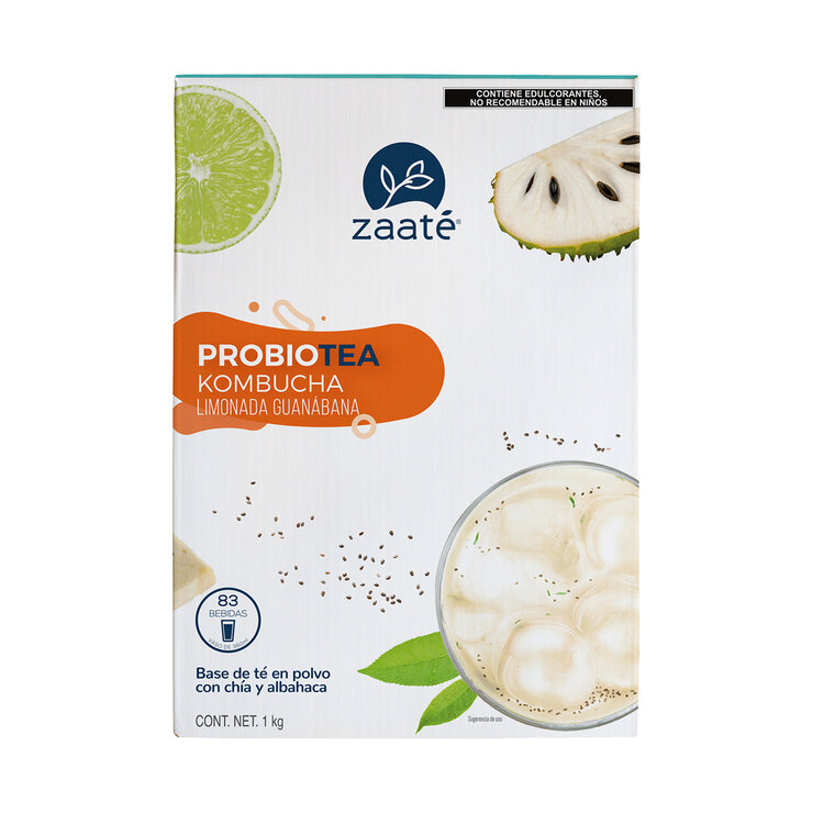 Zaaté Té Verde kombucha Limonada Guanábana Chía 1 kg — Imagen 3 de 4