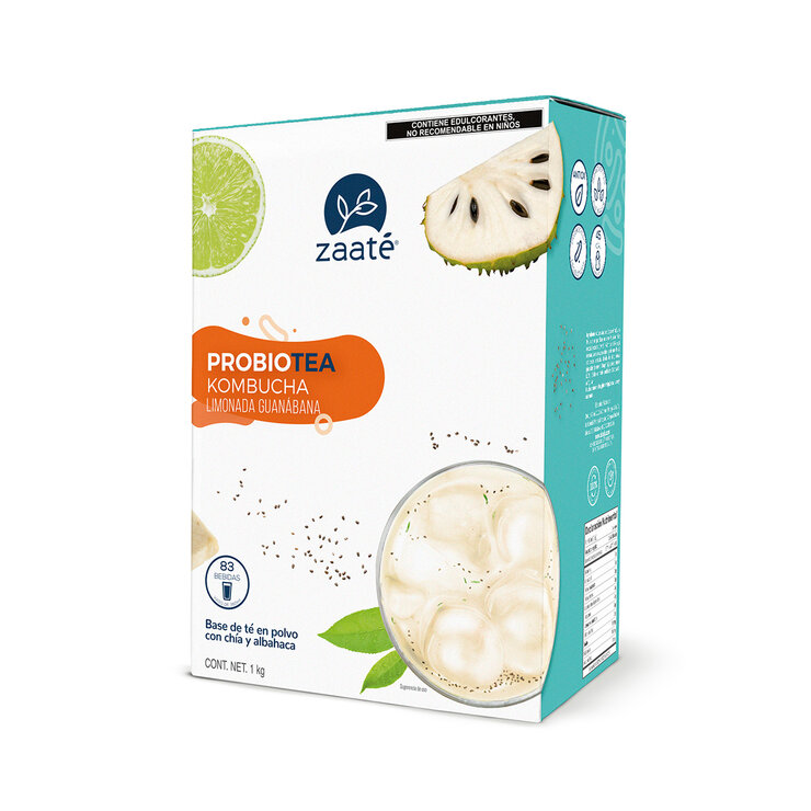 Zaaté Té Verde kombucha Limonada Guanábana Chía 1 kg — Imagen 4 de 4
