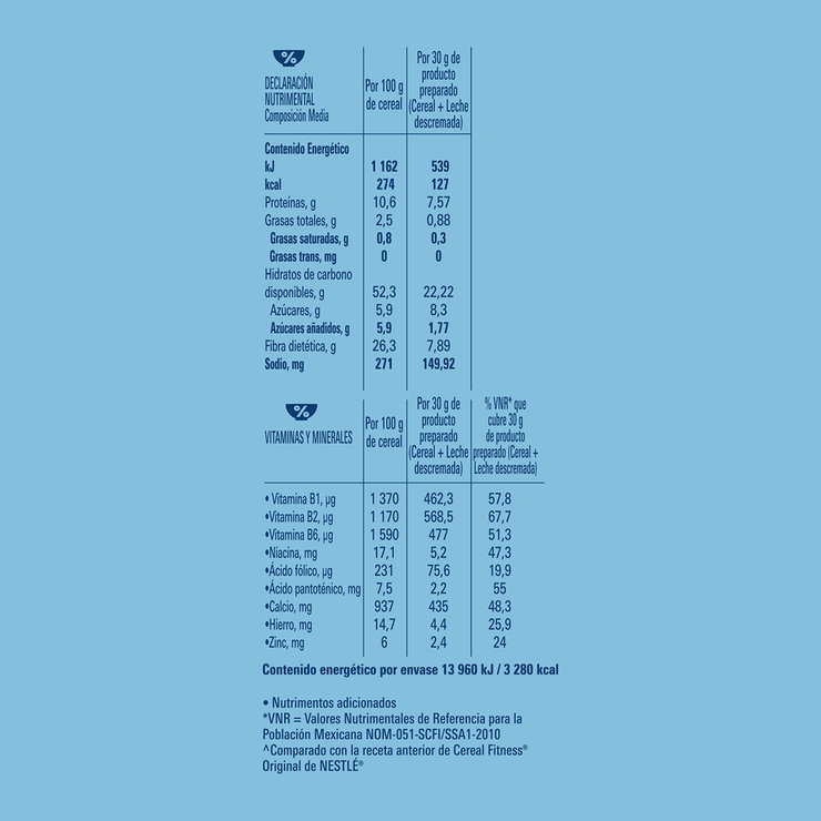 Cereal Fitness 1.2 Kg — Imagen 2 de 4